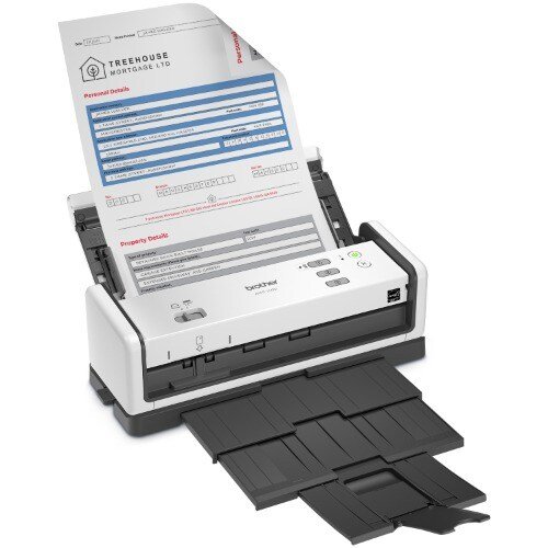 Brother Ads-1300 Escáner Con Alimentador Automático De Documentos (ADF) 1200 x 1200 DPI A4 Blanco - SMART BUSINESS