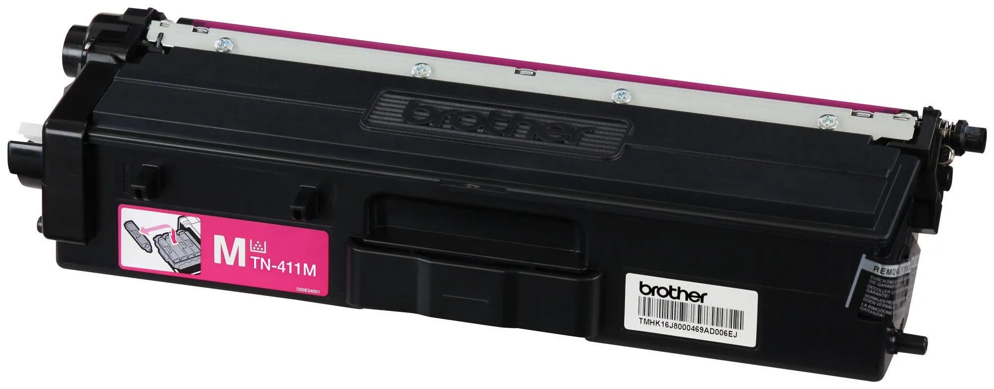 BROTHER CARTUCHO DE TÓNER BROTHER TN-411M LÁSER - MAGENTA - ORIGINAL - LÁSER - 1800 PÁGINAS - SMART BUSINESS