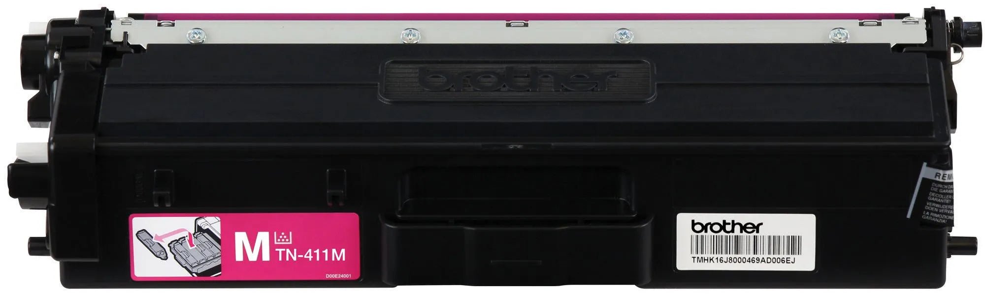 BROTHER CARTUCHO DE TÓNER BROTHER TN-411M LÁSER - MAGENTA - ORIGINAL - LÁSER - 1800 PÁGINAS - SMART BUSINESS