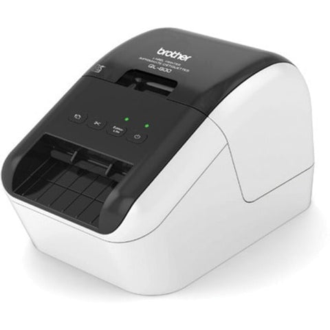 BROTHER QL800, IMPRESORA DE ETIQUETAS, TÉRMICA DIRECTA, 300 X 600 DPI, USB 2.0, NEGRO/GRIS de Brother | first_variant_option_1 — Envío inmediato