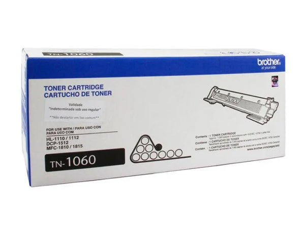 Brother Cartucho De Tóner Brother Tn1060 Estándar Rendimiento Láser - Negro - Original - Láser - Estándar Rendimiento - 1000 Páginas - SMART BUSINESS