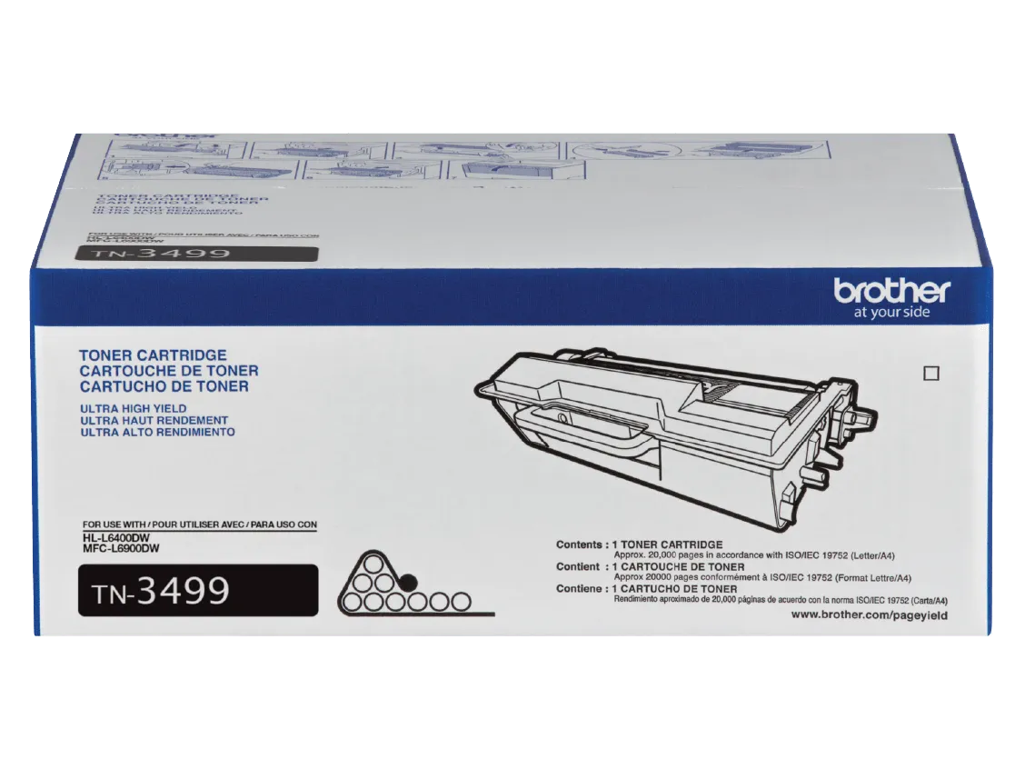 Brother Cartucho De Tóner Brother Ultra Alto Rendimiento Láser - Negro - Original - 20000 Páginas - SMART BUSINESS