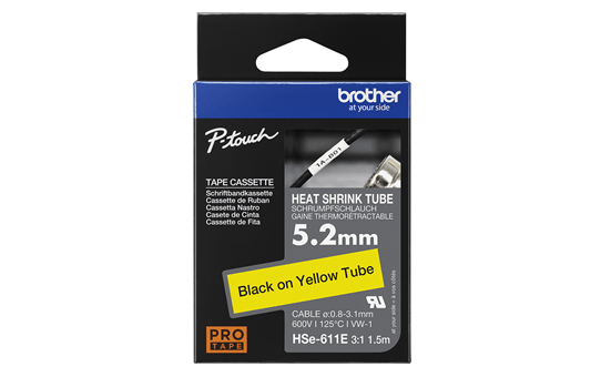 BROTHER HSE611 E 5.2MM X 1.5M HSE611E - SMART BUSINESS