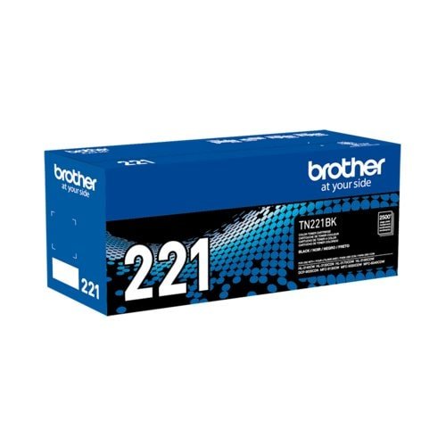 BROTHER TN - 221BK – TÓNER LÁSER NEGRO ORIGINAL (RENDIMIENTO ESTÁNDAR ~2 500 PÁGINAS), CALIDAD PROFESIONAL TN221BK - SMART BUSINESS
