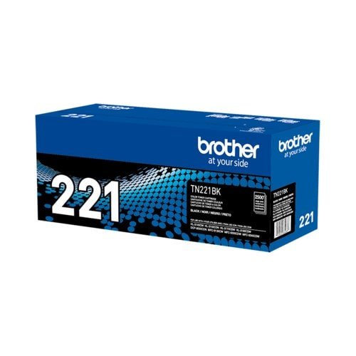 BROTHER TN - 221BK – TÓNER LÁSER NEGRO ORIGINAL (RENDIMIENTO ESTÁNDAR ~2 500 PÁGINAS), CALIDAD PROFESIONAL TN221BK - SMART BUSINESS
