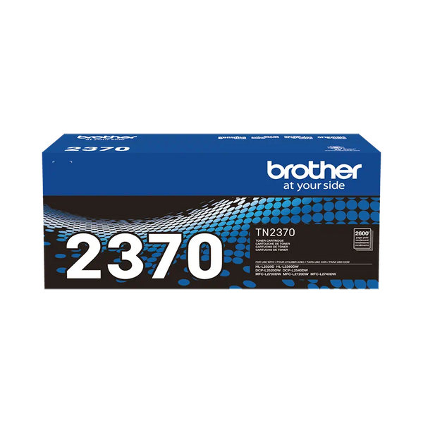 Brother TN2370 tóner negro original 2600 páginas