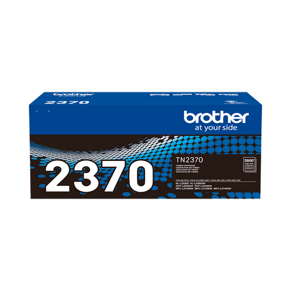 Tóner Brother Tn - 2370 Negro, Rendimiento Estándar 2,600 Páginas, Compatible Con Hl - L2360Dw / Dcp - L2540Dw (Tn2370) de Brother | first_variant_option_1 — Envío inmediato