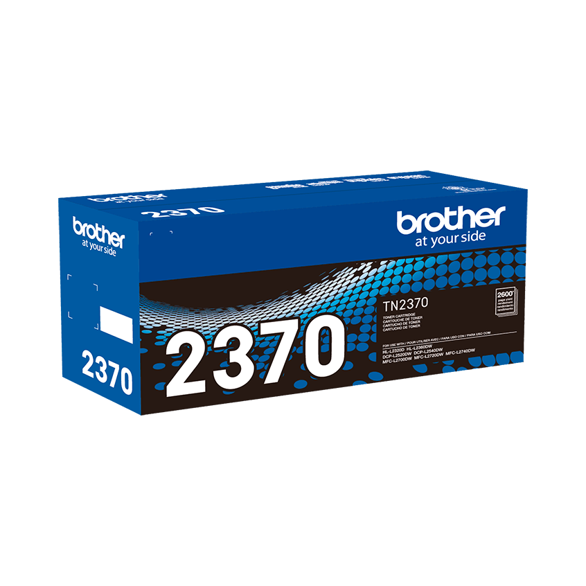 Tóner Brother Tn - 2370 Negro, Rendimiento Estándar 2,600 Páginas, Compatible Con Hl - L2360Dw / Dcp - L2540Dw (Tn2370) de Brother | first_variant_option_1 — Envío inmediato