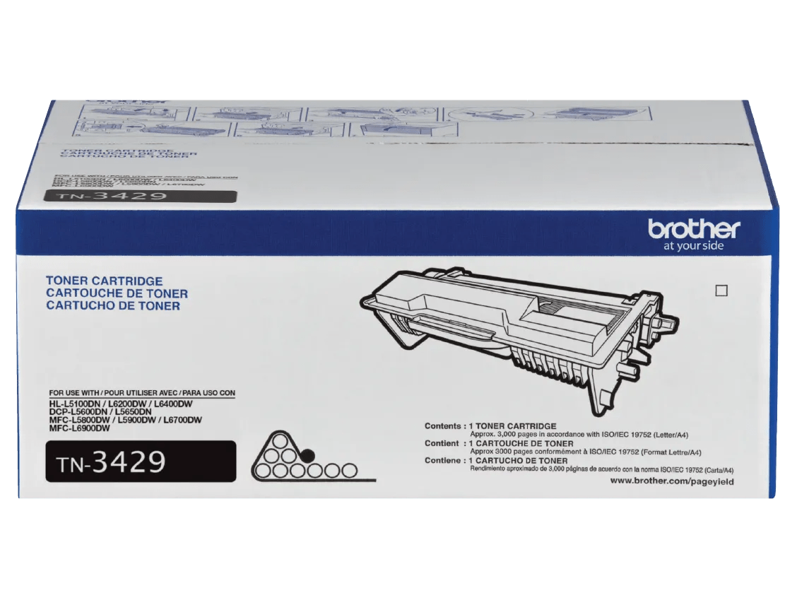 Toner Brother Tn3429 (Hl-L5100Dn) 3K Pgs - SMART BUSINESS