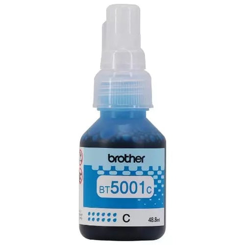 Botella de tinta Brother BT5001C cian