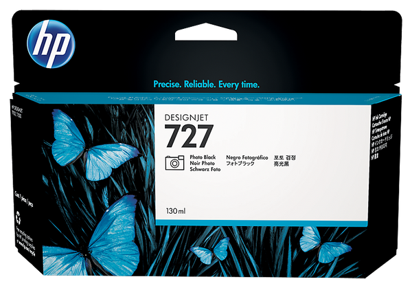 HP INC HP 727 NEGRO FOTO 130ML TINTA AMPLIO FORMATO B3P23A