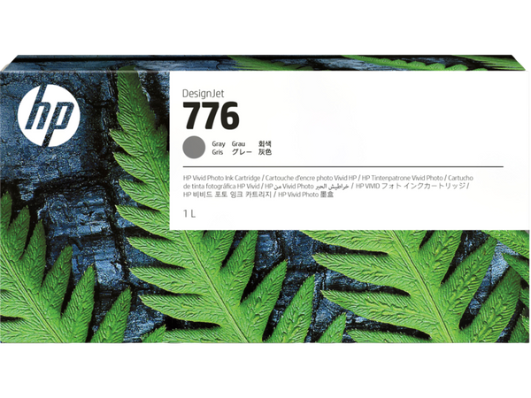 HP INC TINTA AMPLIO FORMATO 1LT GRIS 776 1XB05A ALTA CALIDAD Y RENDIMIENTO