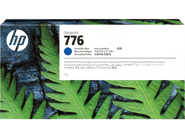 IMPRESORA DE GRAN FORMATO HP INC HP 776 AZUL 1LT TINTA PIGMENTADA 1XB04A