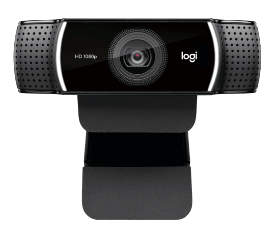 Logitech C922 Pro Stream cámara web 960-001087 - vista frontal