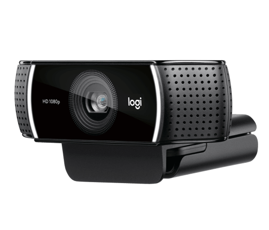 Logitech C922 Pro Stream cámara web 960-001087 - vista lateral