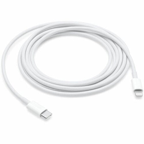 CABLE APPLE MW2R3AM/A USB - C A LIGHTNING, 2 M DE LONGITUD, CARGA RÁPIDA Y TRANSFERENCIA DE DATOS, COMPATIBLE CON IPHONE, IPAD Y DISPOSITIVOS LIGHTNING MW2R3AM/A - SMART BUSINESS