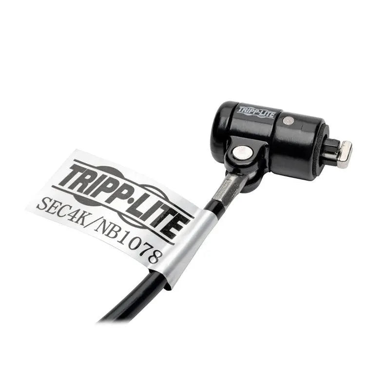 Cable De Seguridad Con Llave Para Laptop Tripp-Lite Sec4K, 1.22 M, Negro. - SMART BUSINESS