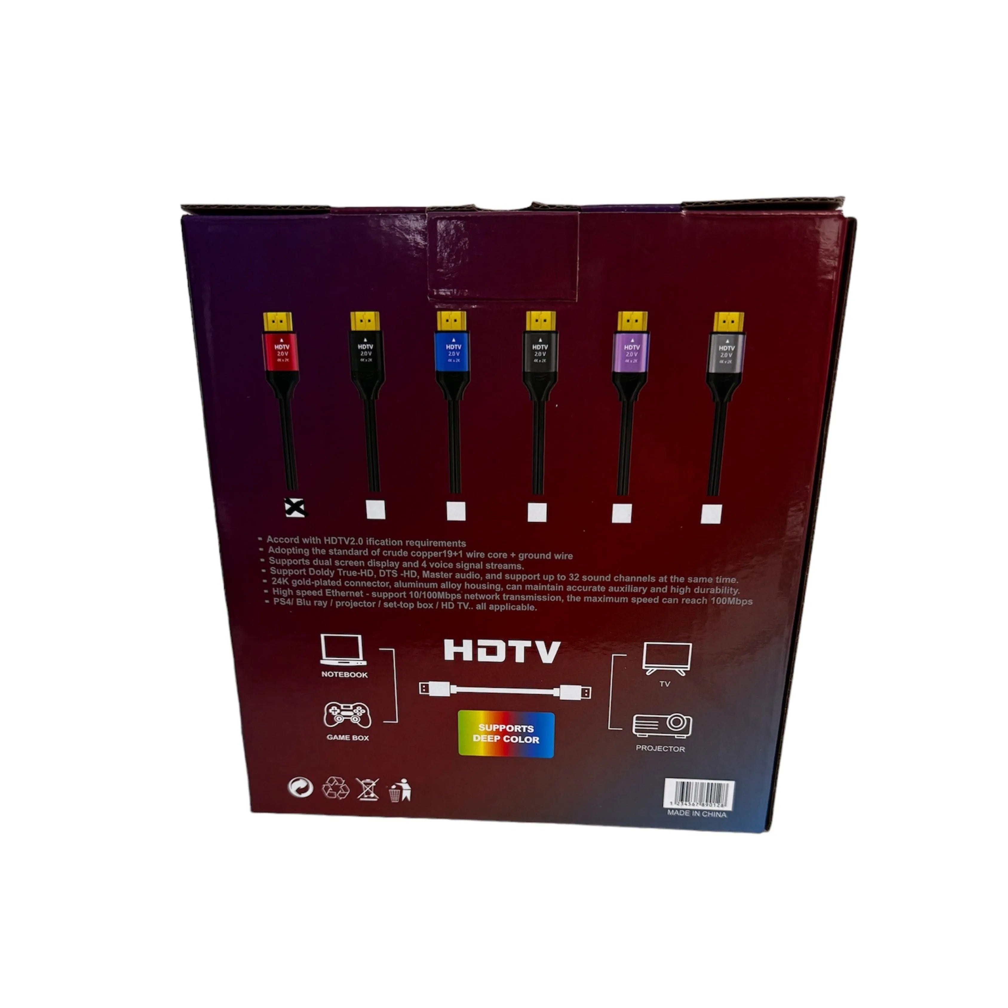 CABLE HDMI HD 4K 5 M EN CAJA - SMART BUSINESS