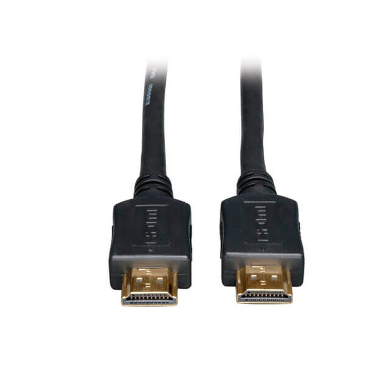 CABLE HDMI TRIPP - LITE P568 - 050, ALTA DEFINICIÓN 1080P, CONECTORES CHAPADOS EN ORO, 15.24 MTS, NEGRO P568-050 - SMART BUSINESS