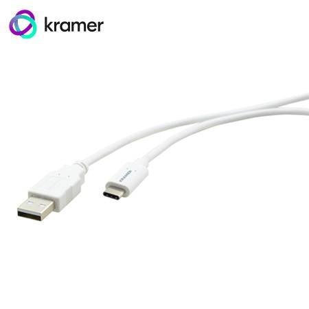 CABLE KRAMER C–USB/CA–6 USB 2.0 USB–C(M) A USB–A(M) 6FT - 1.8M WHITE (96 - 02357206) 96-02357206 - SMART BUSINESS