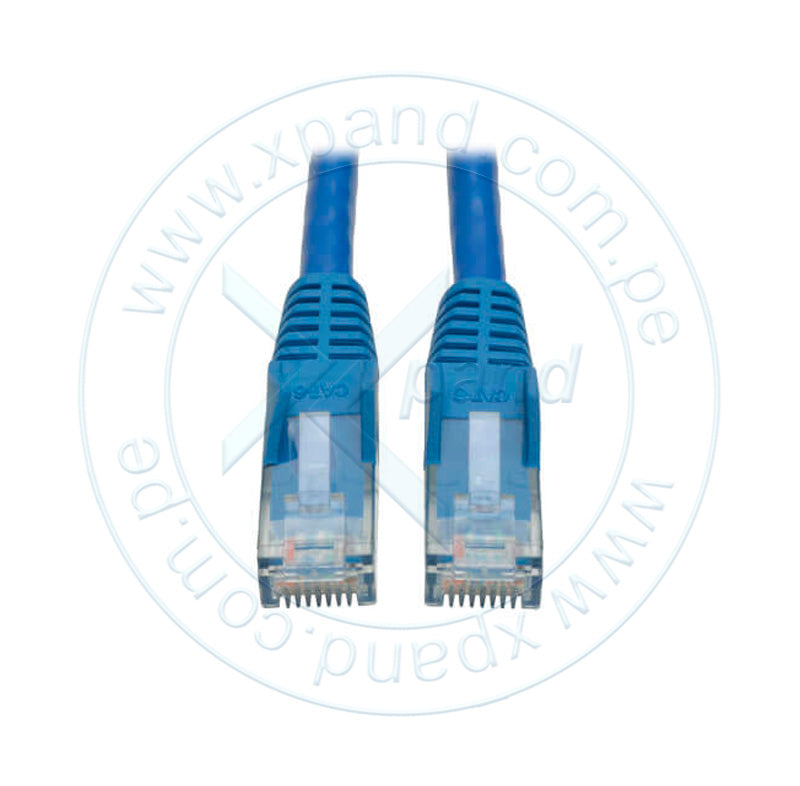 Cable Patch Moldeado Tripp-Lite Snagless Cat6 Gigabit (RJ45 M/M) - Azul, de 3.05 mts. - SMART BUSINESS
