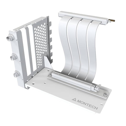 CABLE RISER ANTEC PCI EXPRESS 4 0 BLANCO 200MM CON SOPORTE VERTICAL GPU PARA RTX30 RX6000 0-761345-77714-8 - SMART BUSINESS