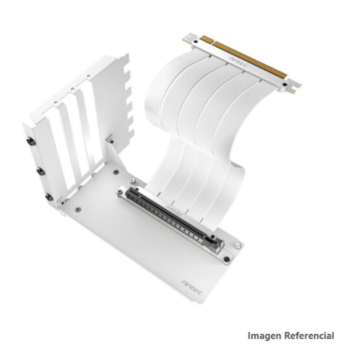 CABLE RISER ANTEC PCI EXPRESS 4 0 BLANCO 30CM GPU EXTENSOR VERTICAL COMPATIBLE RTX3070 RTX4060 0-761345-77721-6 - SMART BUSINESS