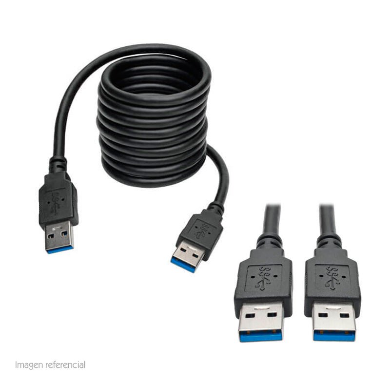 CABLE USB 3.0 TRIPP - LITE U320 - 006 - BK, NEGRO, SUPERSPEED, A/A, 1.83 MTS, 28/24 AWG. U320-006-BK - SMART BUSINESS