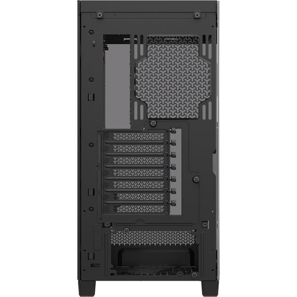 CAJA GAMER CORSAIR FRAME 4500X RS - R ARGB – VIDRIO PANORÁMICO, ILUMINACIÓN ARGB, SOPORTE DOBLE RADIADOR 360 MM, ALTO FLUJO DE AIRE (NEGRO) CC-9011314-WW - SMART BUSINESS