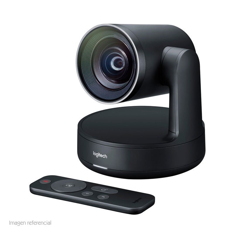 CÁMARA CONFERENCIA LOGITECH RALLY NEGRA MATE USB 3.0 CON IMAGEN ULTRA HD 4K PARA VÍDEO PROFESIONAL Y REUNIONES VIRTUALES 960-001226 - SMART BUSINESS