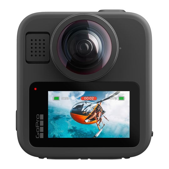 CÁMARA DE ACCIÓN 360° GOPRO MAX 2 – GRABACIÓN ULTRA HD 8K, FOTOS DE 29 MP, RESISTENTE Y LISTA PARA LA AVENTURA CHDHZ-311-RW - SMART BUSINESS