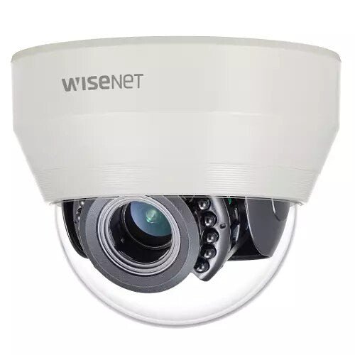 CÁMARA DE VIGILANCIA HD HANWHA VISION WISENET SCD - 6085R 2MP - CÚPULA MARFIL - VISIÓN NOCTURNA 20M - VARIFOCAL Y MÚLTIPLES MONTAJES SCD-6085R - SMART BUSINESS