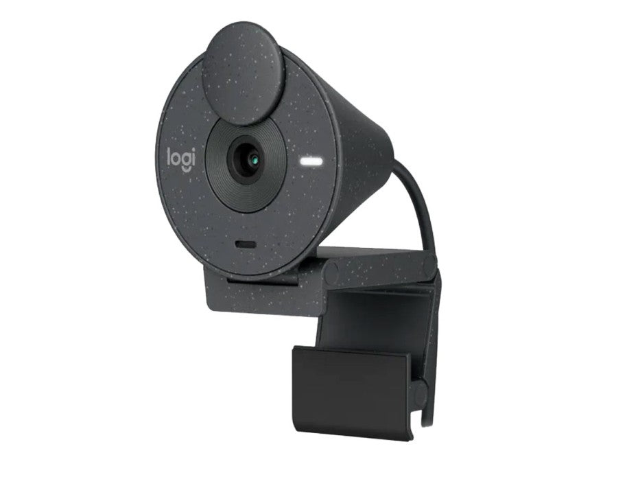 CÁMARA WEB LOGITECH BRIO 300 CON MICROFONO USB 1080P HD 4 MP LENTE DE CRISTAL NEGRA CONO (960 - 001413) 960-001413 - SMART BUSINESS