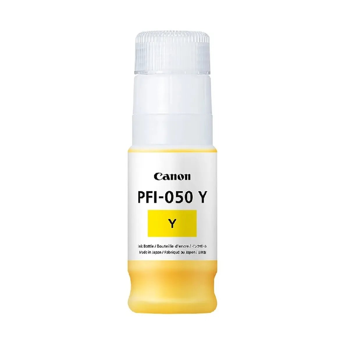 Botella De Tinta Canon Pfi - 050 Amarillo, 70Ml, Original Para Plotter Imageprograf Tc - 20 (5701C001Aa) de Canon | first_variant_option_1 — Envío inmediato