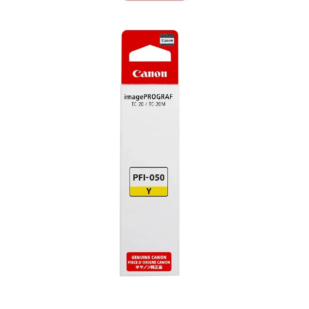 Botella De Tinta Canon Pfi - 050 Amarillo, 70Ml, Original Para Plotter Imageprograf Tc - 20 (5701C001Aa) de Canon | first_variant_option_1 — Envío inmediato