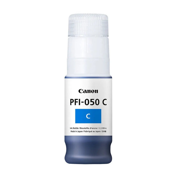 Botella De Tinta Canon Pfi - 050 Cian, 70Ml, Original Para Plotter Imageprograf Tc - 20 (5699C001Aa) de Canon | first_variant_option_1 — Envío inmediato