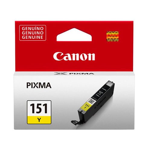 CANON CARTUCHO DE TINTA CLI - 151 Y AMARILLO 7ML 310 PÁGS PÁGS PARA PIXMA IX6810 / IP7210 6531B001AA - SMART BUSINESS