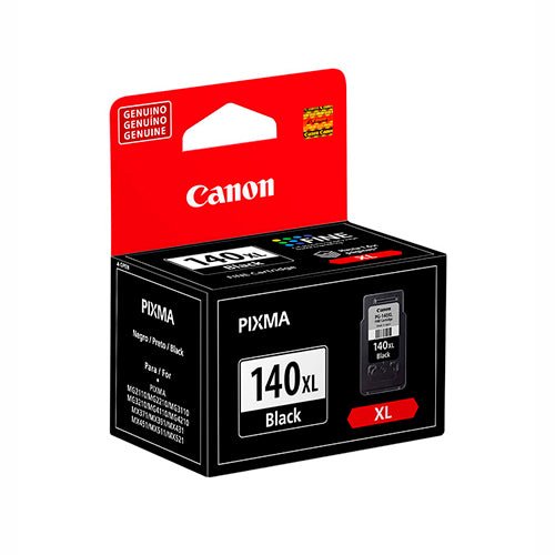 Canon CARTUCHO DE TINTA PG - 140 XL BK NEGRO 11ML ALTO RENDIMIENTO DE 300 PÁGS PARA PIXMA IP2702 / MG3110 / MG4110 5200B001AB - SMART BUSINESS