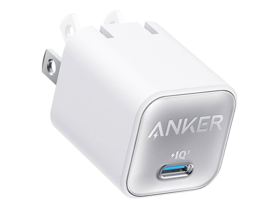 CARGADOR PARED ANKER 45W USB - C DUAL PUERTOS IQ4 PLEGABLE CARGA RÁPIDA PPS COMPATIBLE IPHONE 16/15 A2147J21 - SMART BUSINESS