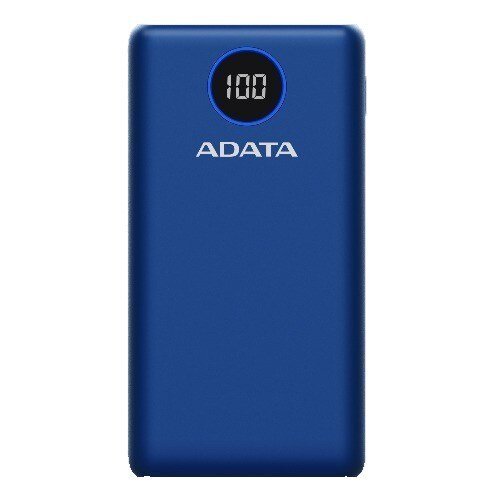 CARGADOR PORTÁTIL ADATA AP20000QCD 20.000MAH CARGA RÁPIDA DIGITAL AZUL AP20000QCD-DGT-CDB - SMART BUSINESS