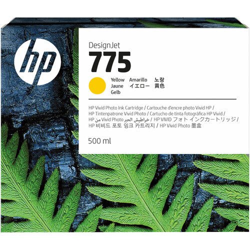 Cartucho de Tinta HP DesignJet 775 1XB19A Amarillo 500 ml Compatible con Plotter Z9+ Pro Secado Rápido Tinta Pigmentada para Alta Precisión en Impresiones y Gráficos 1XB19A - SMART BUSINESS