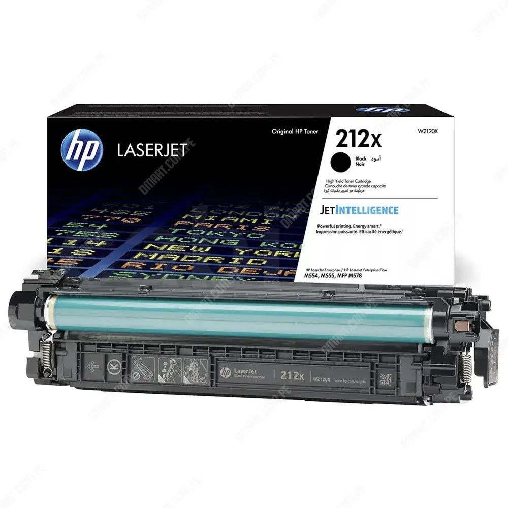Cartucho de Tóner HP 212X W2120X Negro | Alto Rendimiento 13.000 páginas | Compatible con Color LaserJet Enterprise M554, M555, MFP M578 | Impresión Profesional y Confiable W2120X - SMART BUSINESS