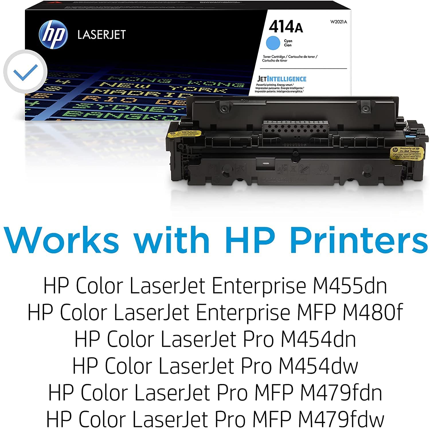 Cartucho de Tóner HP 410A CF411A Cian | Rendimiento 2.300 páginas | Compatible con Color LaserJet Pro M452, MFP M477 | Colores Brillantes y Confiables CF411A - SMART BUSINESS