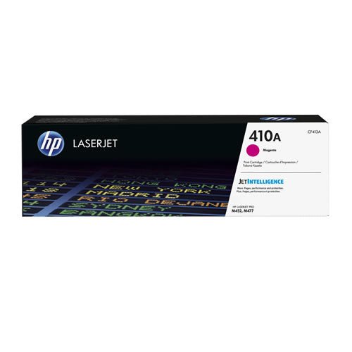 Cartucho de Tóner HP 410A CF413A Magenta | Rendimiento 2.300 páginas | Compatible con Color LaserJet Pro M452, MFP M477 | Colores Vivos y Confiables CF413A - SMART BUSINESS