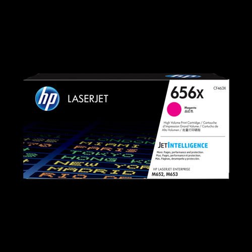 Cartucho de Tóner HP 656X CF463X Magenta | Alto Rendimiento 22.000 páginas | Compatible con Color LaserJet Enterprise M652, M653 | Colores Vivos y Confiables CF463X - SMART BUSINESS