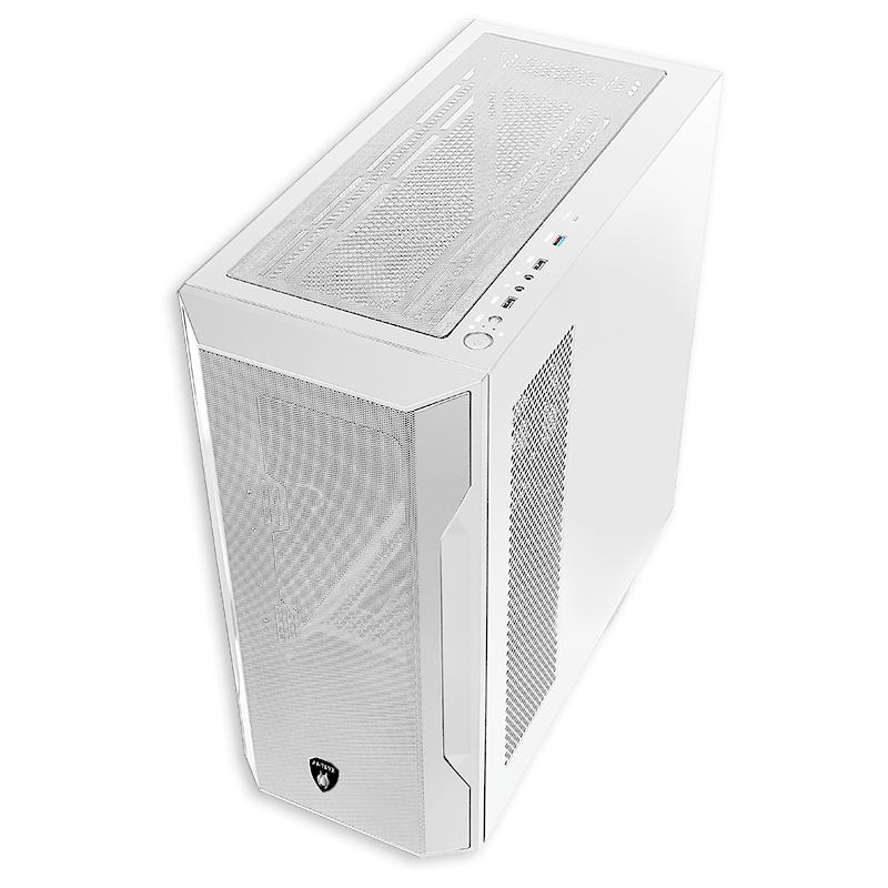 CASE ANTRYX FX 710 WHITE, ARGB FAN X4, USB TIPO - C (AC - FX710W) AC- FX710W - SMART BUSINESS