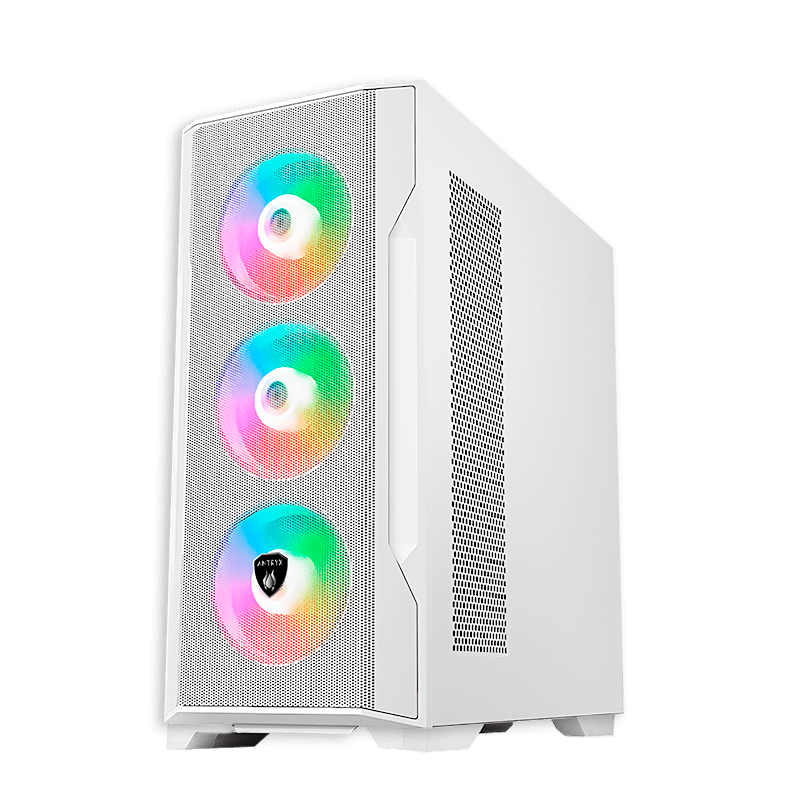 CASE ANTRYX FX 710 WHITE, ARGB FAN X4, USB TIPO - C (AC - FX710W) AC- FX710W - SMART BUSINESS