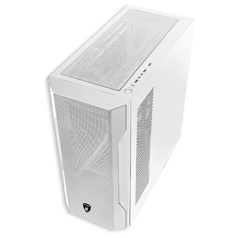 CASE ANTRYX FX 710 WHITE, ARGB FAN X4, USB TIPO-C (AC- FX710W) - SMART BUSINESS