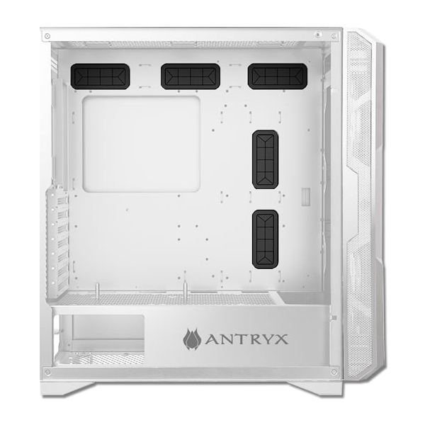 CASE ANTRYX FX CRUISER WHITE, ARGB FAN X3, VIDRIO  TEMPLADO & MESH (AC-FX573W-R1)  - SMART BUSINESS