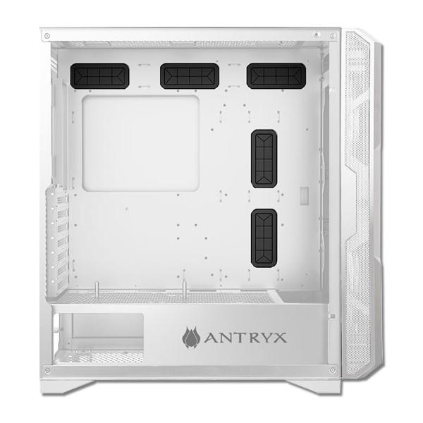 CASE ANTRYX FX CRUISER WHITE, ARGB FAN X3, VIDRIO  TEMPLADO & MESH (AC - FX573W - R1)  AC-FX573W-R1 - SMART BUSINESS